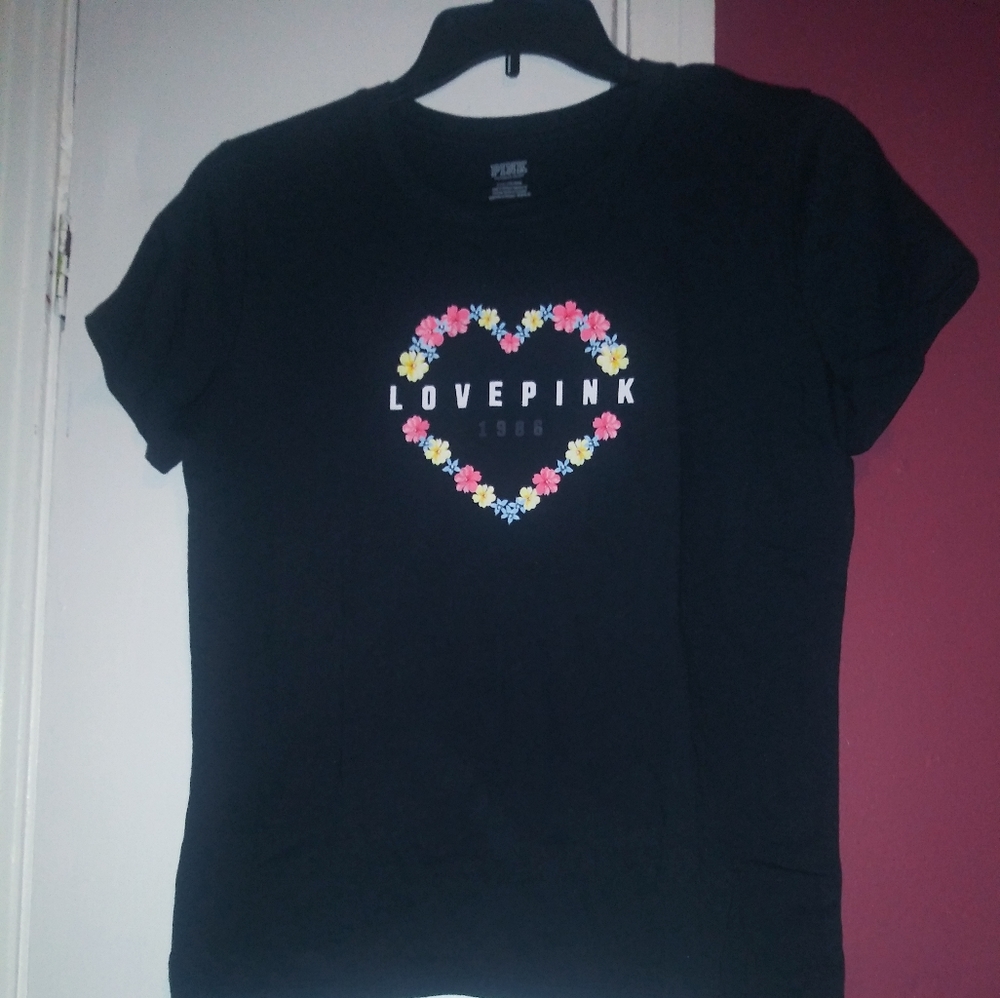 Victorias Secret PINK Perfect Tee T Shirt Size L